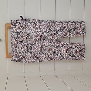 Lucy & Laurel size 10 crop pants Anthropologie